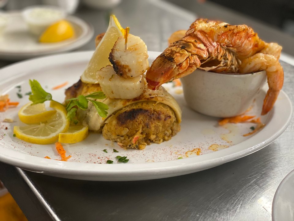 Broiled Seafood Combo